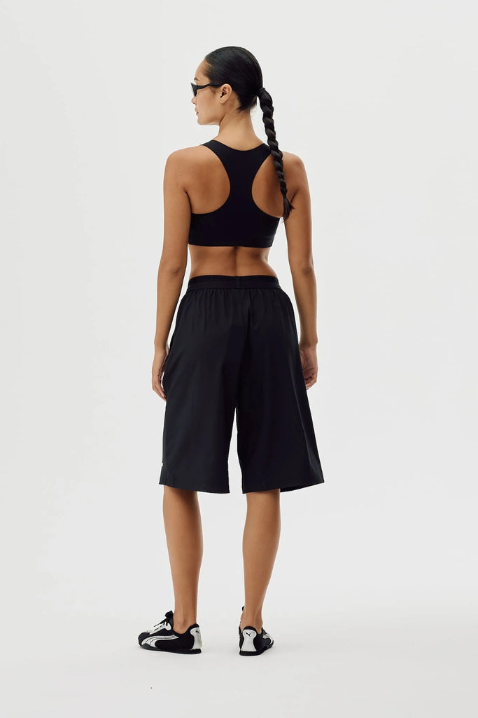 V-Neck Racer Back Bra - Black Onyx - bareen