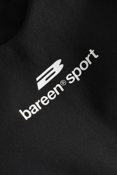 V-Neck Racer Back Bra - Black Onyx - bareen