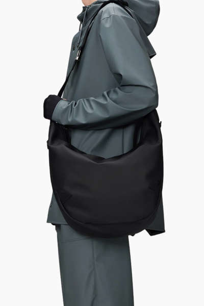 Valera Shoulder Bag Large W3 - Black - Rains-5