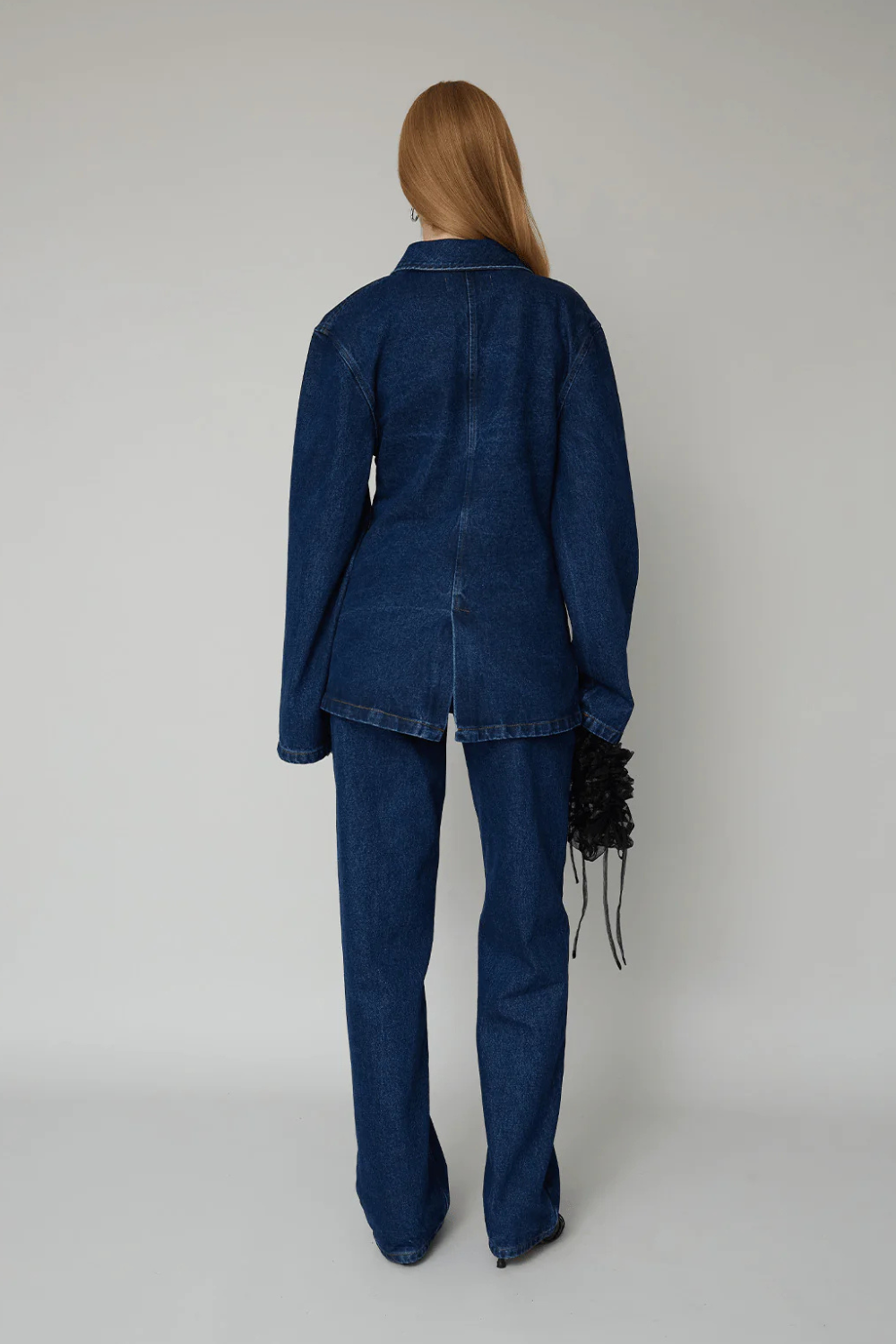 Victoria Denim Blazer -  Medium Blue - OpéraSPORT