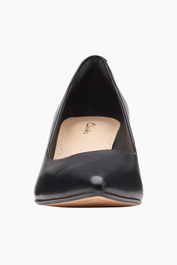 Violet55 Rae D - Black Leather - Clarks