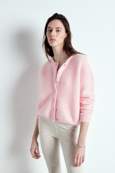 Vitow Cardigan - Sugared Almond Melange - American Vintage