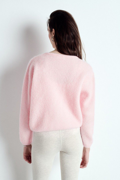 Vitow Cardigan - Sugared Almond Melange - American Vintage