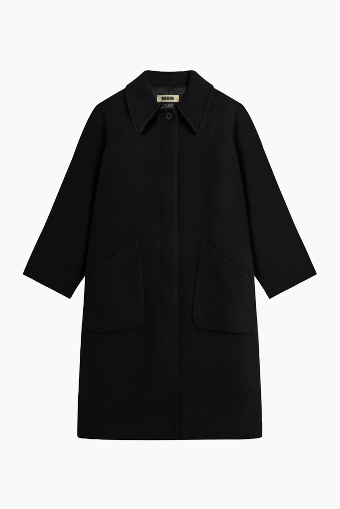 WBBrenna Wool Coat - Black - Woodbird