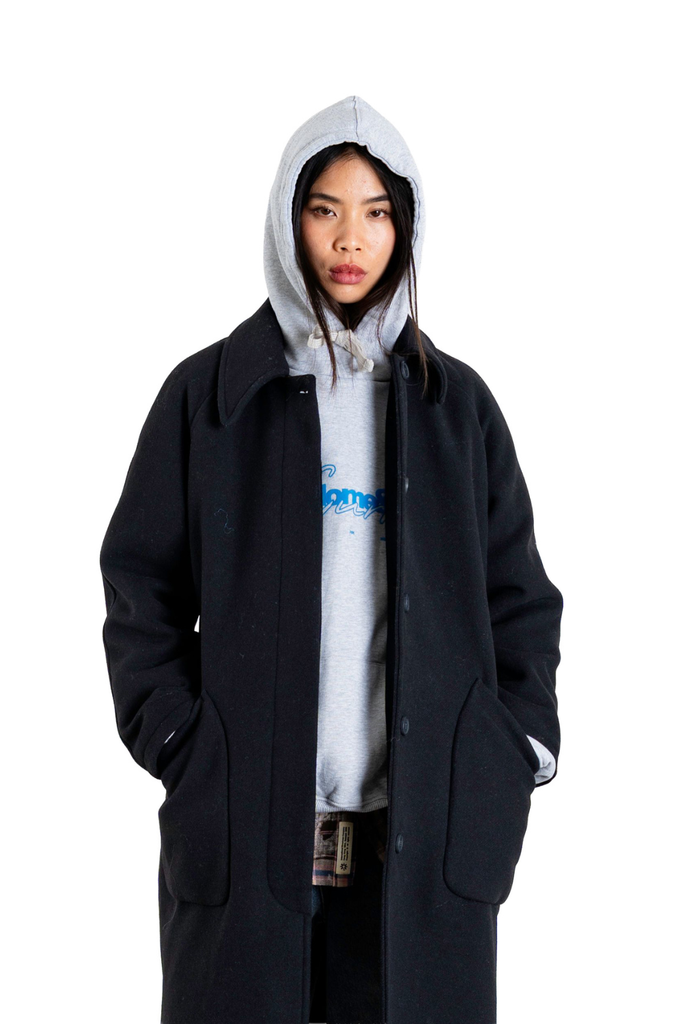 WBBrenna Wool Coat - Black - Woodbird