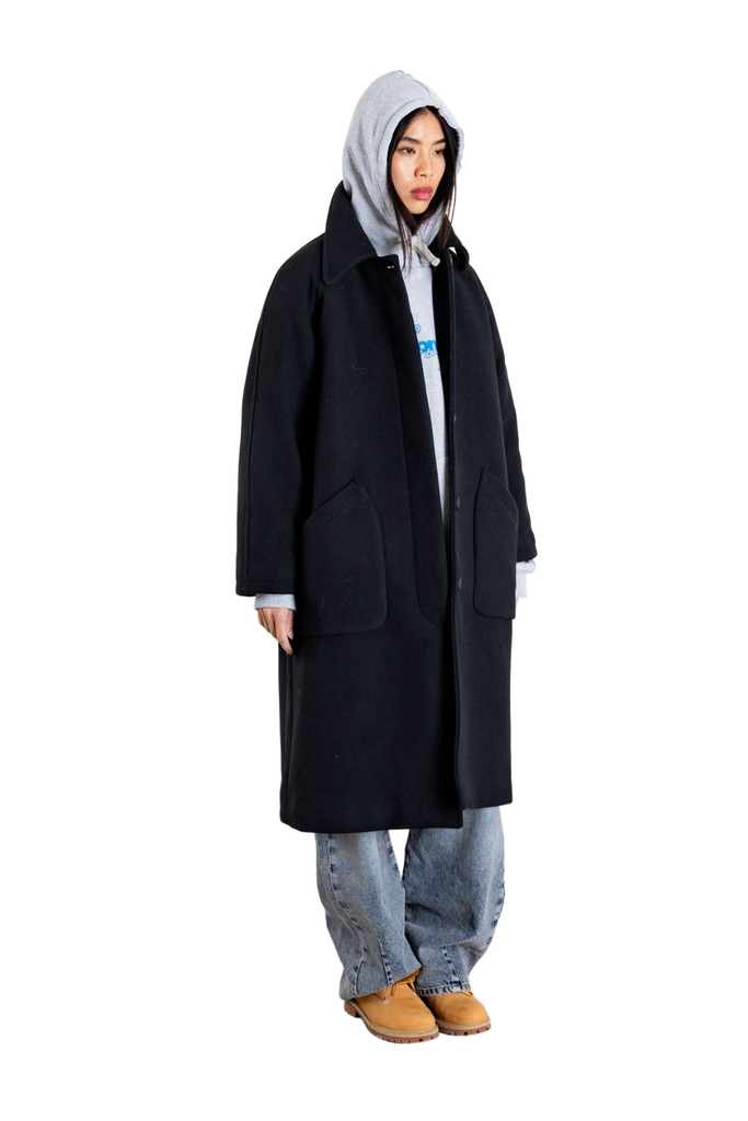 WBBrenna Wool Coat - Black - Woodbird