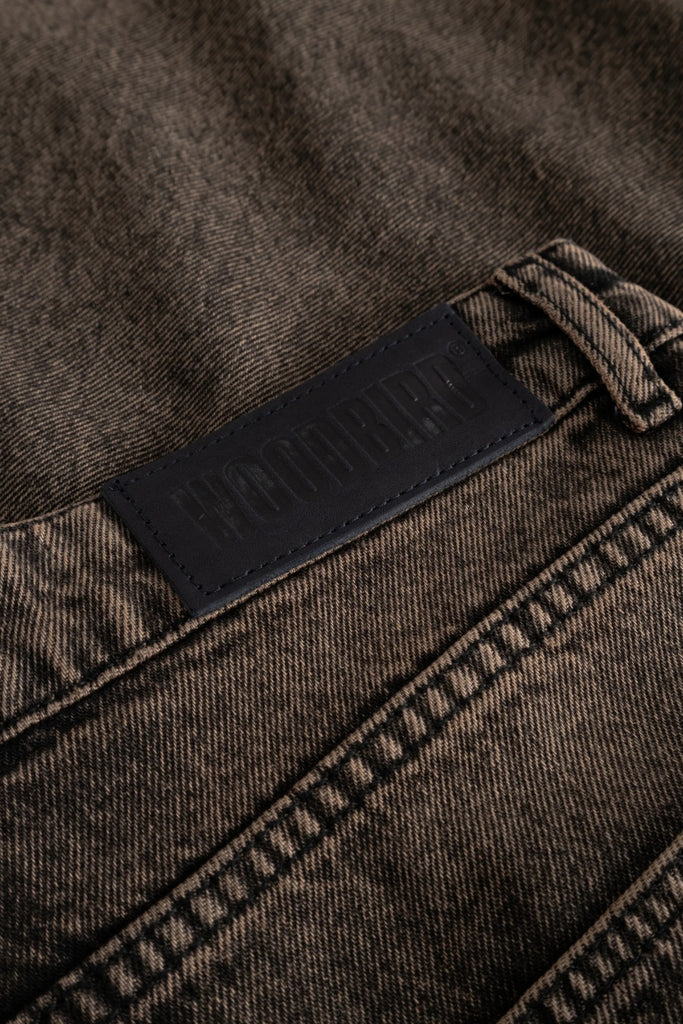WBBrooke Oak Jeans - Washed Brown - Woodbird