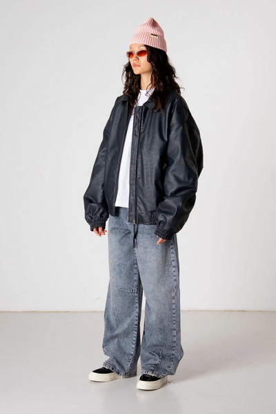 WBBrooke Smoke Jeans - Dark Grey - Woodbird