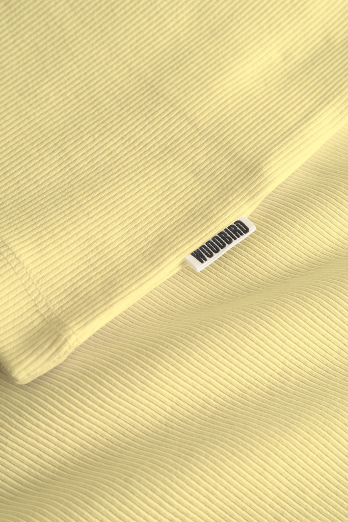 WBDee Rib Tank Top - Wax Yellow - Woodbird