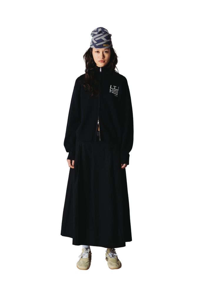 WBFang Full Zip Cardigan - Black - Woodbird