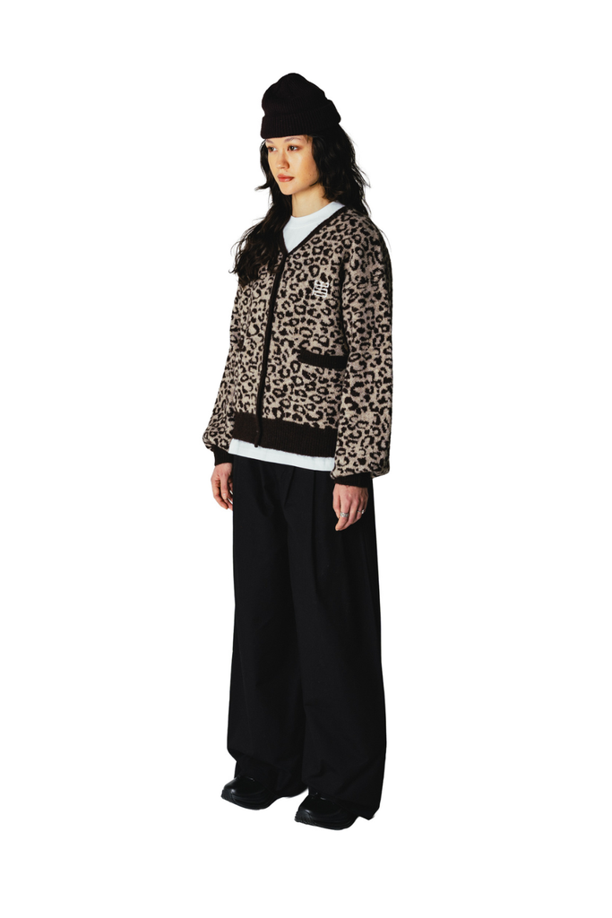 WBFen Leo Cardigan - Sand/Fudge - Woodbird