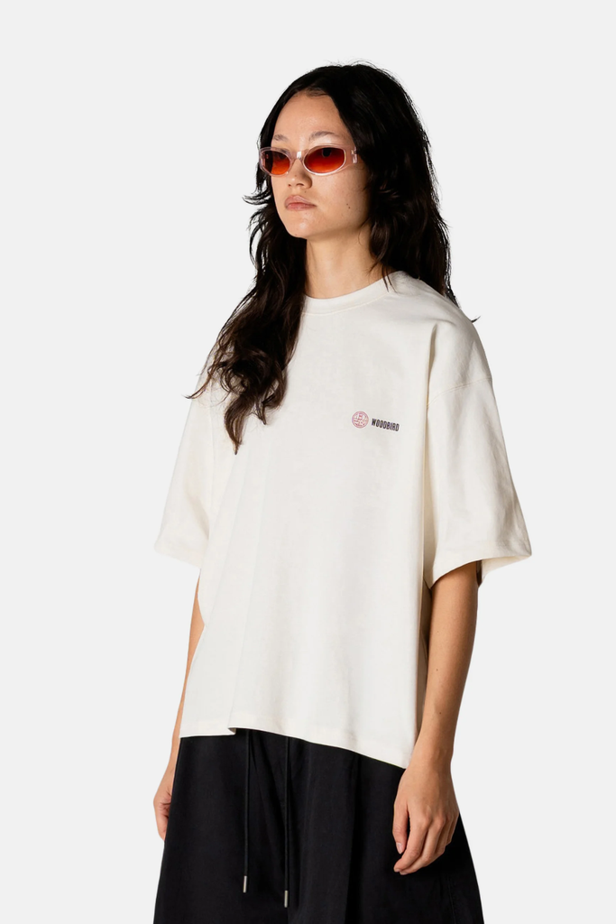 WBJuno Seat Tee - Off White - Woodbird