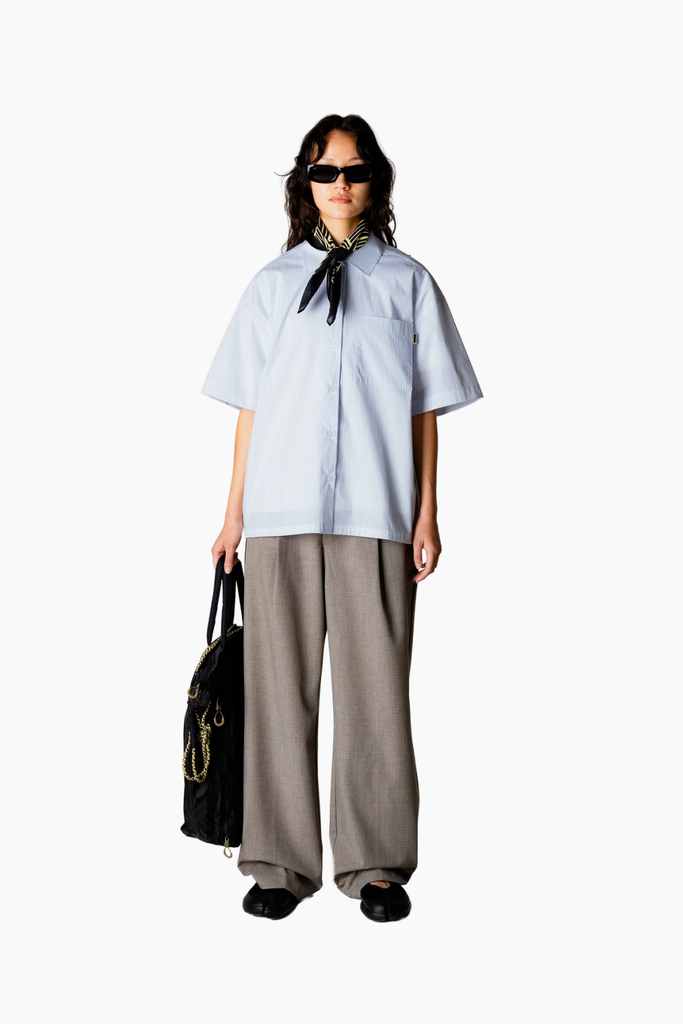 WBLuna Wok Shirt - Blue Stripe - Woodbird