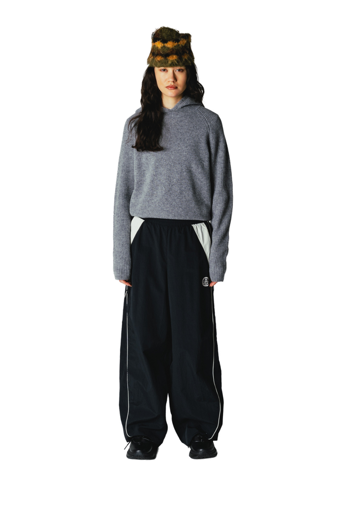 WBPoke Sport Pants - Black-Off White - Woodbird