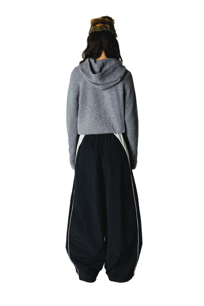 WBPoke Sport Pants - Black-Off White - Woodbird