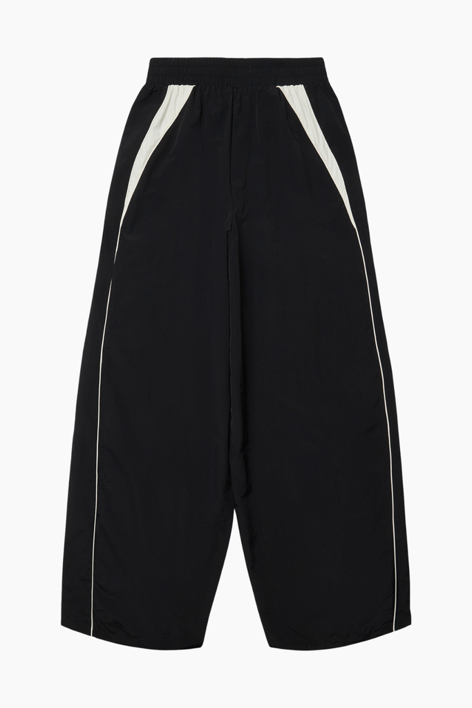 WBPoke Sport Pants - Black-Off White - Woodbird