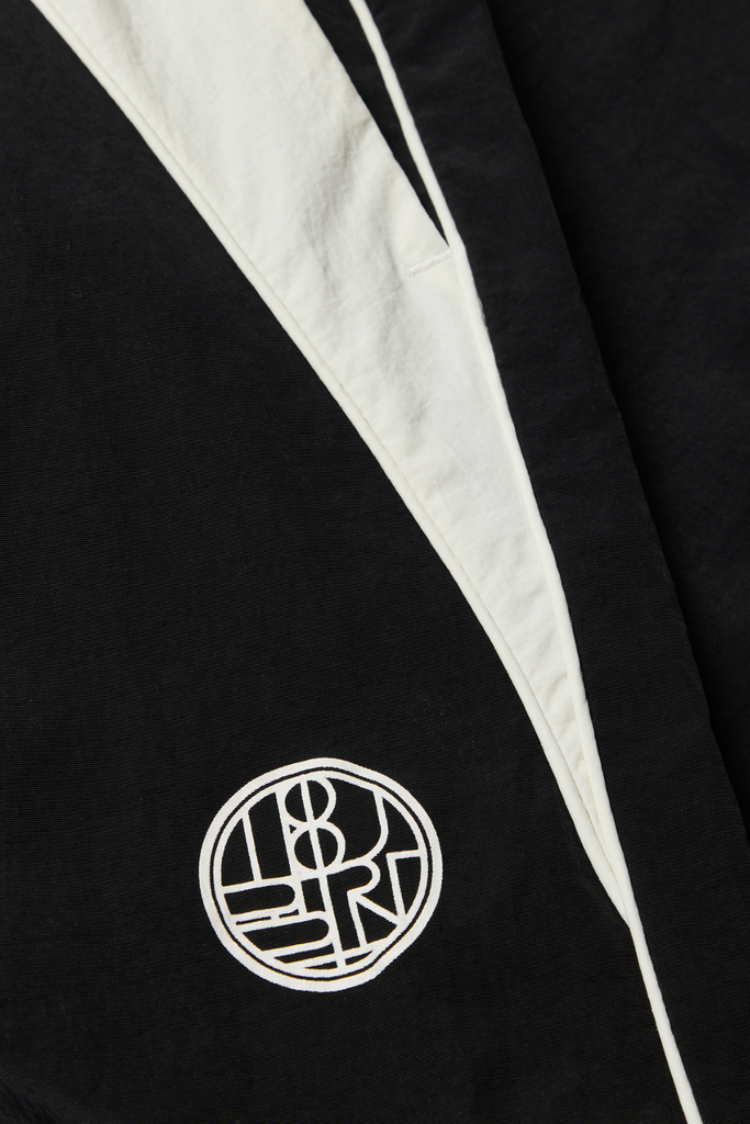 WBPoke Sport Pants - Black-Off White - Woodbird