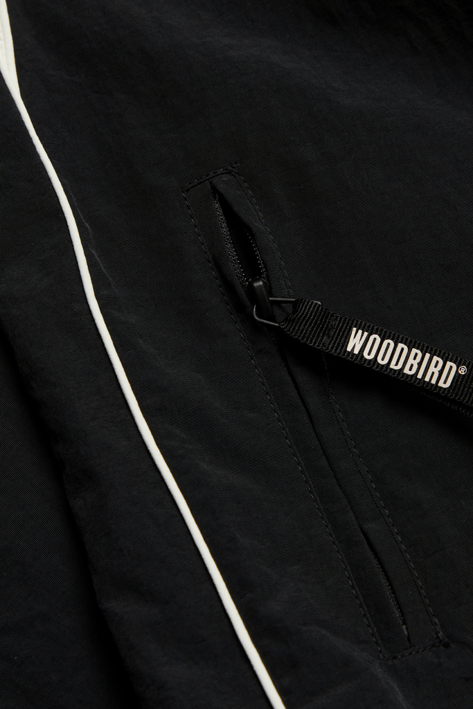 WBPoke Sport Pants - Black-Off White - Woodbird