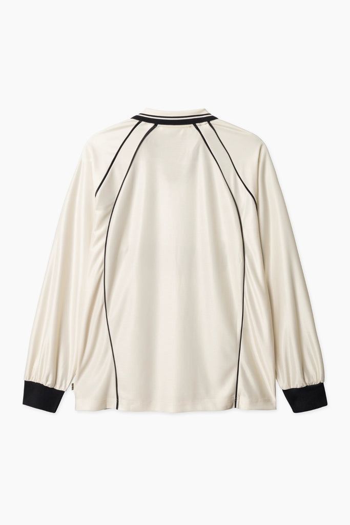 WBWaka L/S Sports Polo - Off White - Woodbird