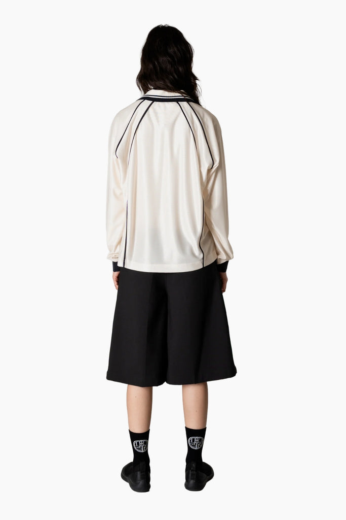 WBWaka L/S Sports Polo - Off White - Woodbird
