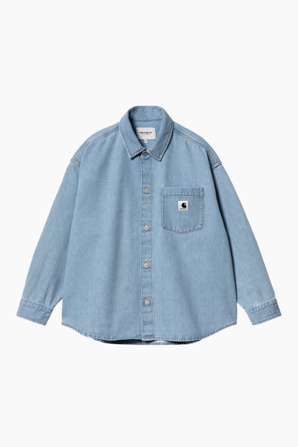 W' Alta Shirt Jac - Blue (Stone Bleached) - Carhartt WIP