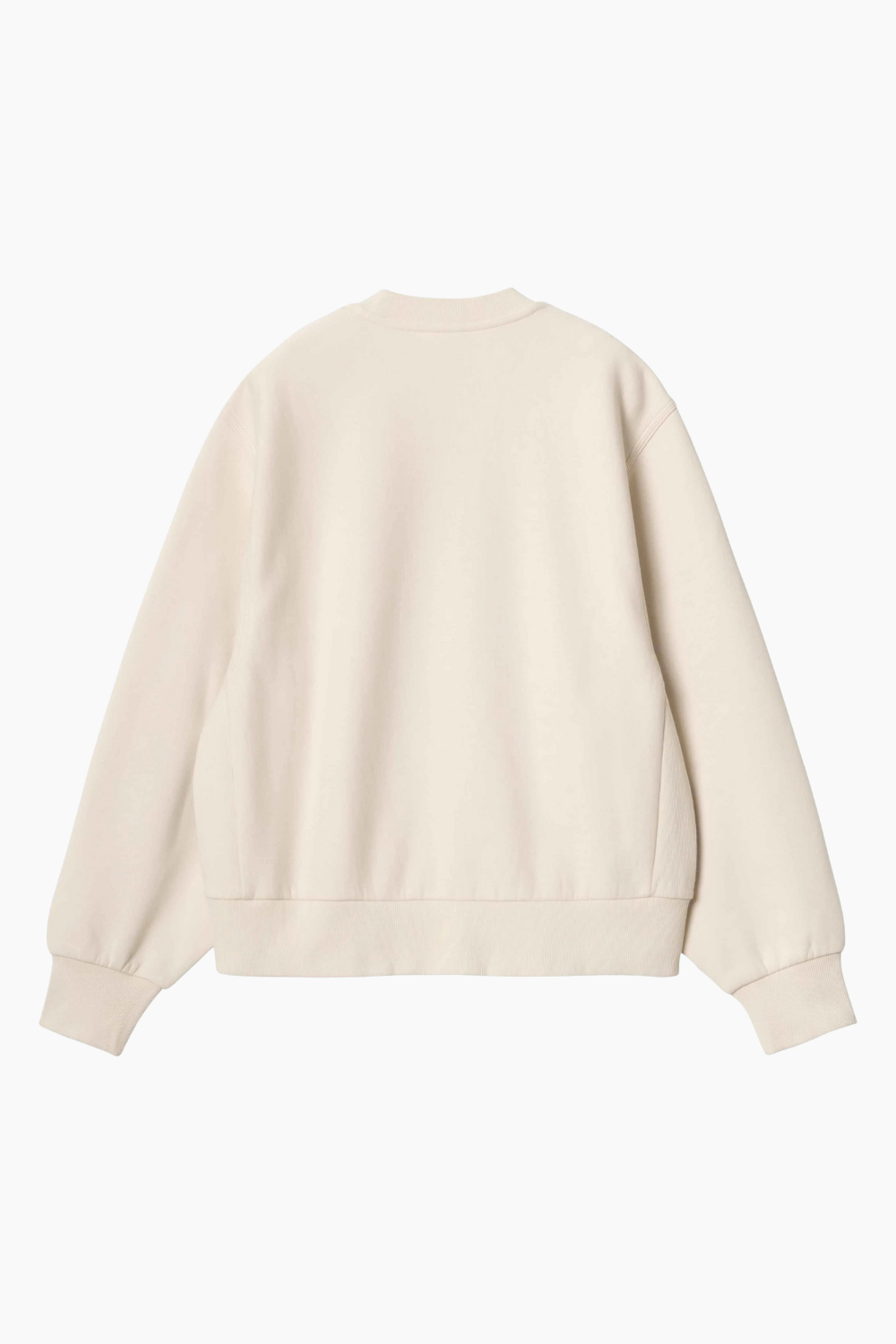 W' American Script Sweat - Moonbeam - Carhartt WIP
