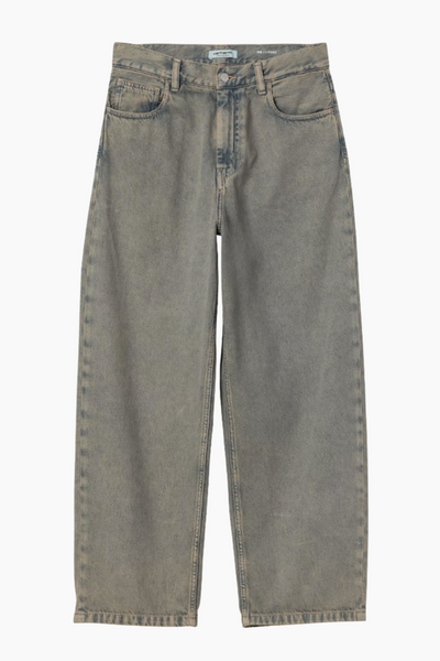 W' Brandon Pant - Blue/Leather Garment Dyed - Carhartt WIP