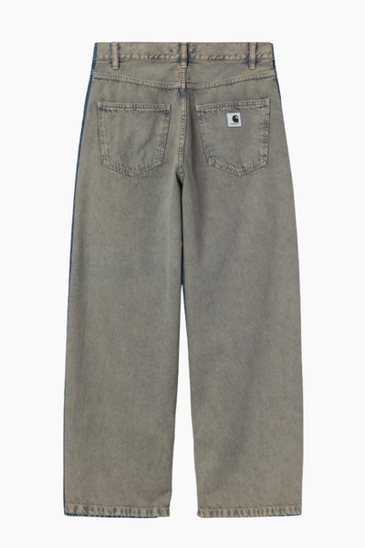 W' Brandon Pant - Blue/Leather Garment Dyed - Carhartt WIP
