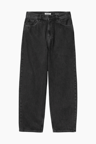 W' Brandon Pant - Black Stone Washed - Carhartt WIP