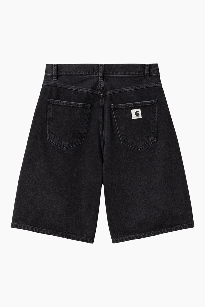 W' Brandon Short - Black Stone Washed - Carhartt WIP