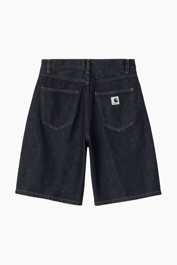 W' Brandon Short I037021 - Denim Blue Rinsed - Carhartt WIP