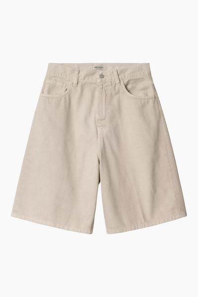 W' Brandon Short - Fleur De Sel Stone Dyed - Carhartt WIP-1
