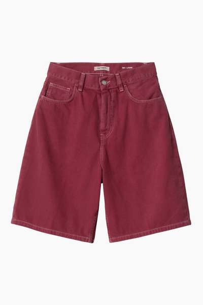 W' Brandon Short - Mulberry Stone Dyed - Carhartt WIP-1