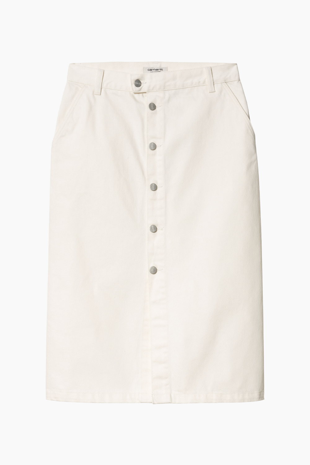 W' Colby Skirt - White Rinsed - Carhartt WIP