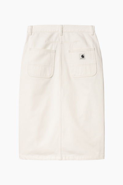 W' Colby Skirt - White Rinsed - Carhartt WIP