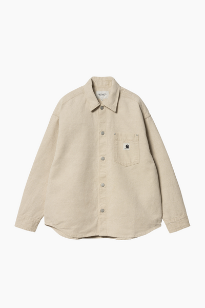 W' Ethel Shirt Jac - Natural (Rinsed) - Carhartt WIP