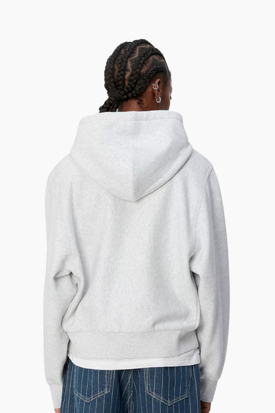 W' Hd American Script Sweat - Ash Heather - Carhartt WIP-3