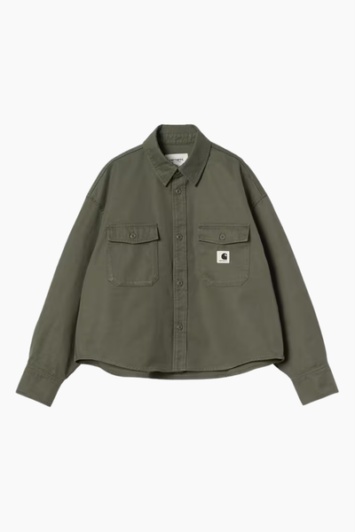 W' Kelly Shirt Jac - Leaf Rinsed - Carhartt WIP