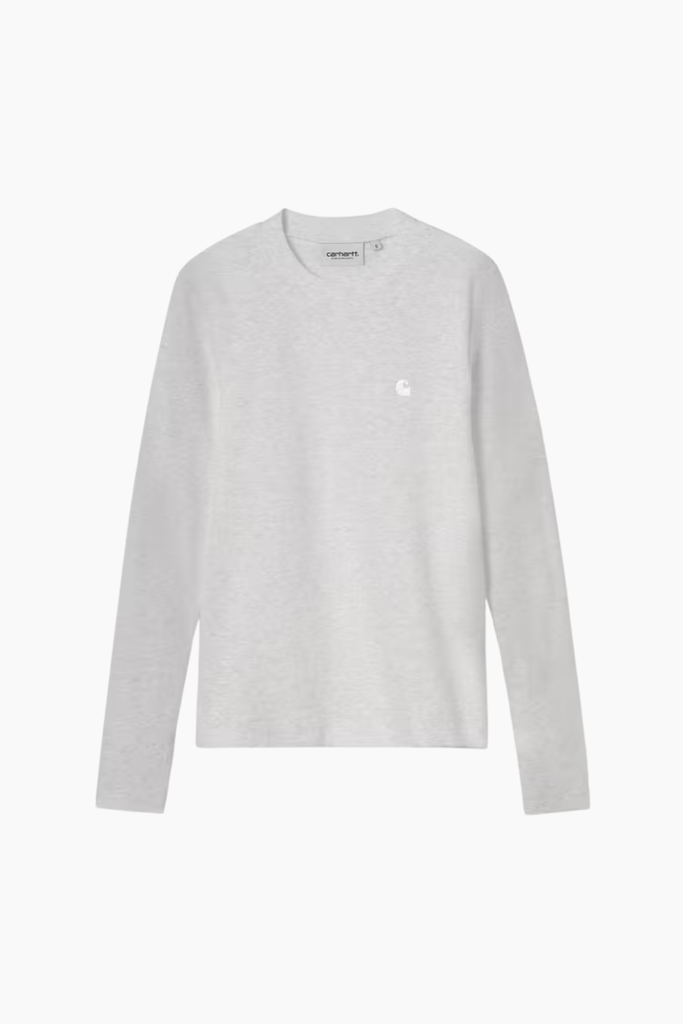 W' L/S Philipa T-Shirt - Ash Heather - Carhartt WIP