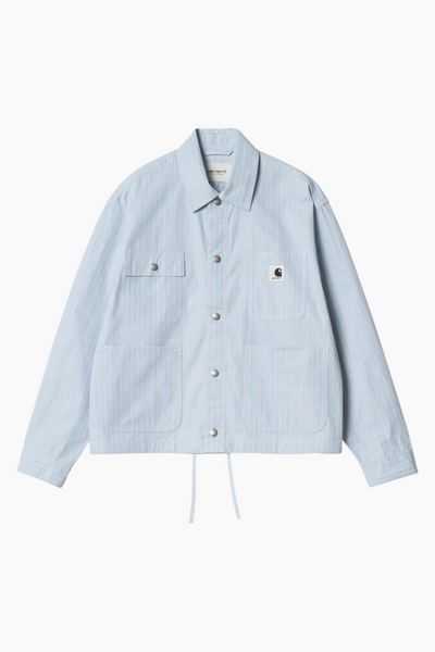W' Nota Shirt Jacket - Bluebird Bova Stripe - Carhartt WIP-1