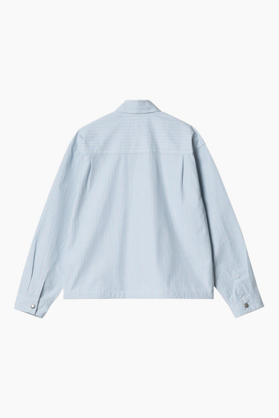 W' Nota Shirt Jacket - Bluebird Bova Stripe - Carhartt WIP-2
