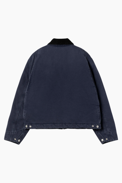 W' OG Detroit Jacket - Dark Navy/Black Stone Canvas - Carhartt WIP