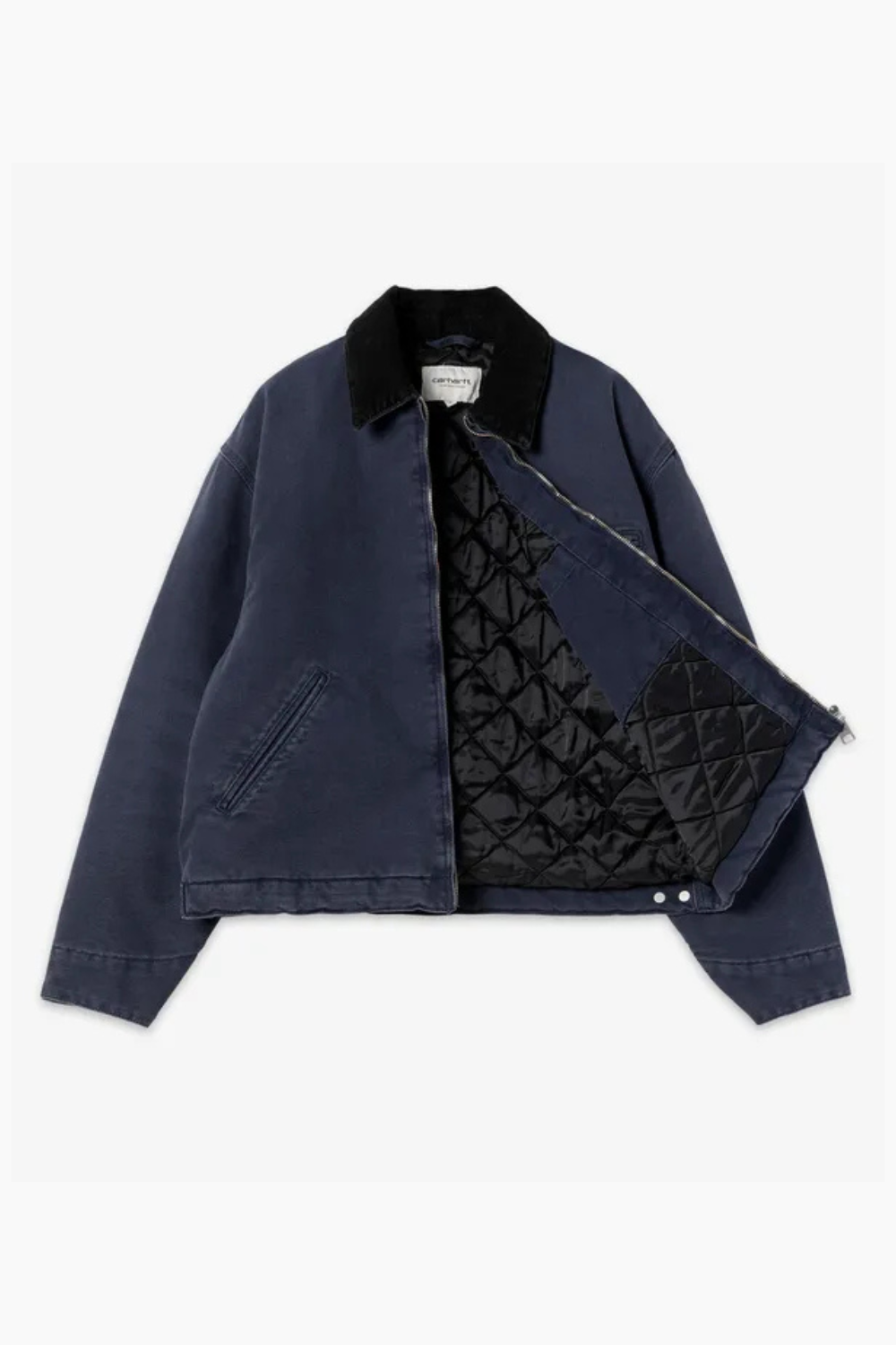 W' OG Detroit Jacket - Dark Navy/Black Stone Canvas - Carhartt WIP