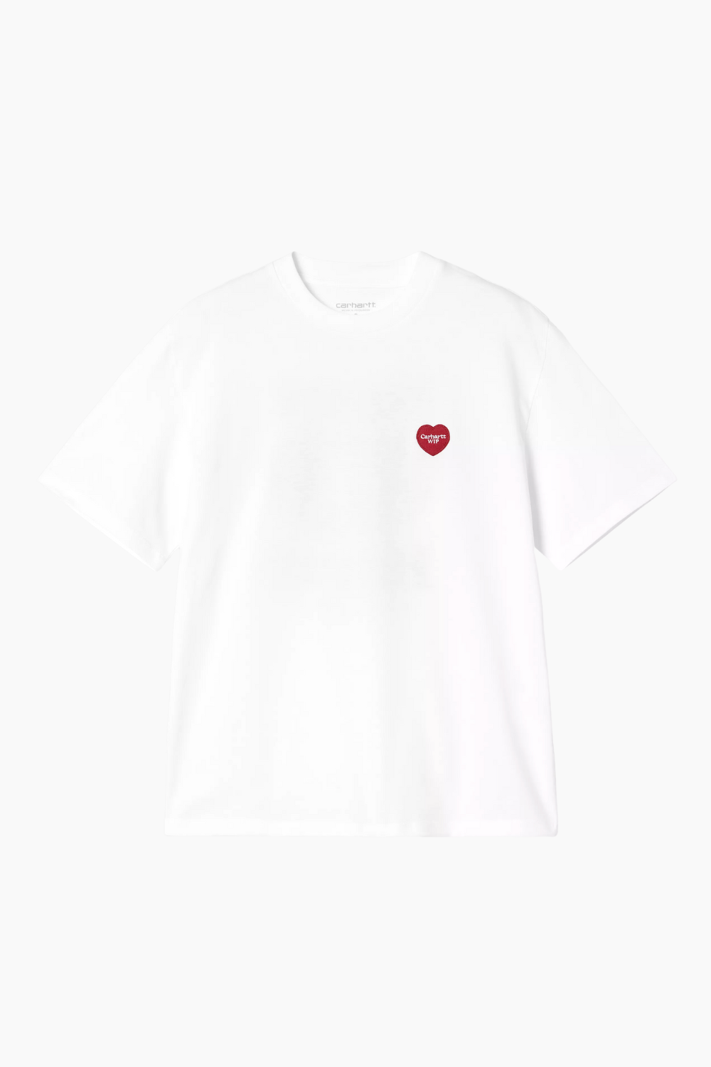 W' S/S Heart II Hartt T - White - Carhartt WIP