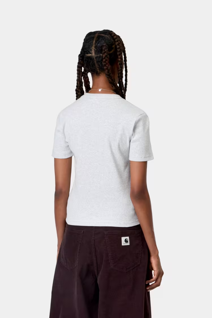W' S/S Philipa T-Shirt - Ash Heather - Carhartt WIP