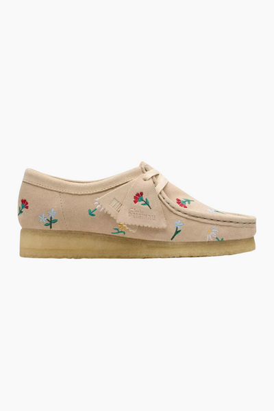 Wallabee. D - Taupe Embroidery - Clarks