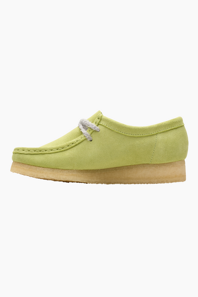 Wallabee. D - Pale Lime Suede - Clarks