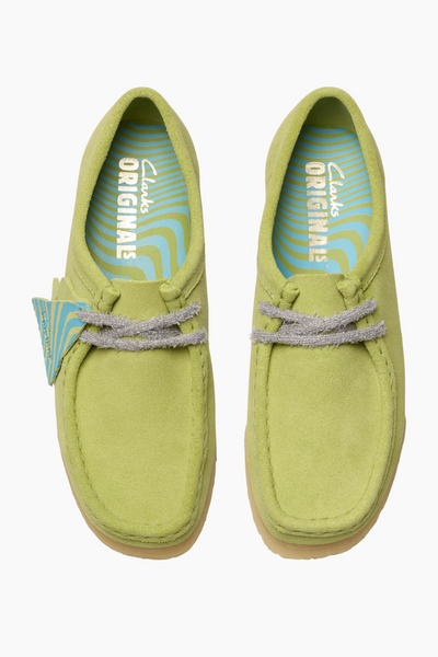 Wallabee. D - Pale Lime Suede - Clarks