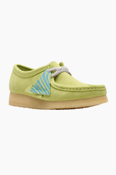 Wallabee. D - Pale Lime Suede - Clarks