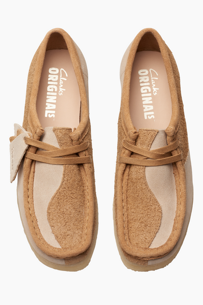 Wallabee. D - Mid Tan Combi - Clarks